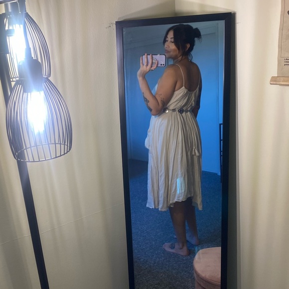 Spell & the Gypsy - Harmony Strappy Dress Elegant Cream Lace Trim - Picture 3 of 10